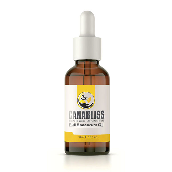Canabliss Cannabis THC Oil Full Extract 600mg